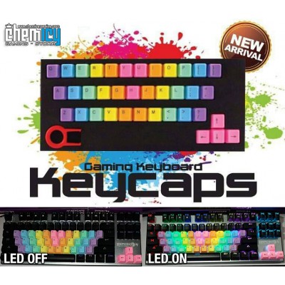 KBC Rainbow Keycaps 37 Tuts ABS